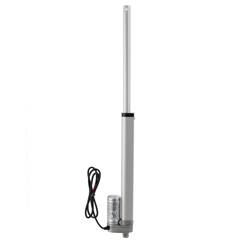 MYFULLY Electric Stroke Linear Actuator | DC 12V Heavy Duty 10'' Linear Actuator Motor with Mounting Bracket 900N(202lbs) Max. Lift 10mm/s for Auto Car RV Electric Door Opener (250MM Stroke Length, 1) - Image 1
